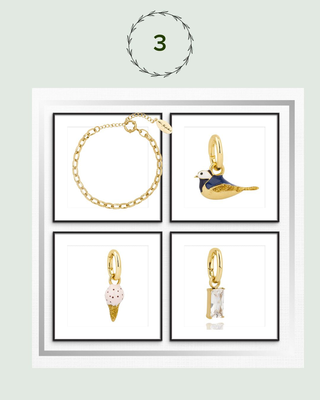 Holiday Charm Box No. 3 Queen of Light