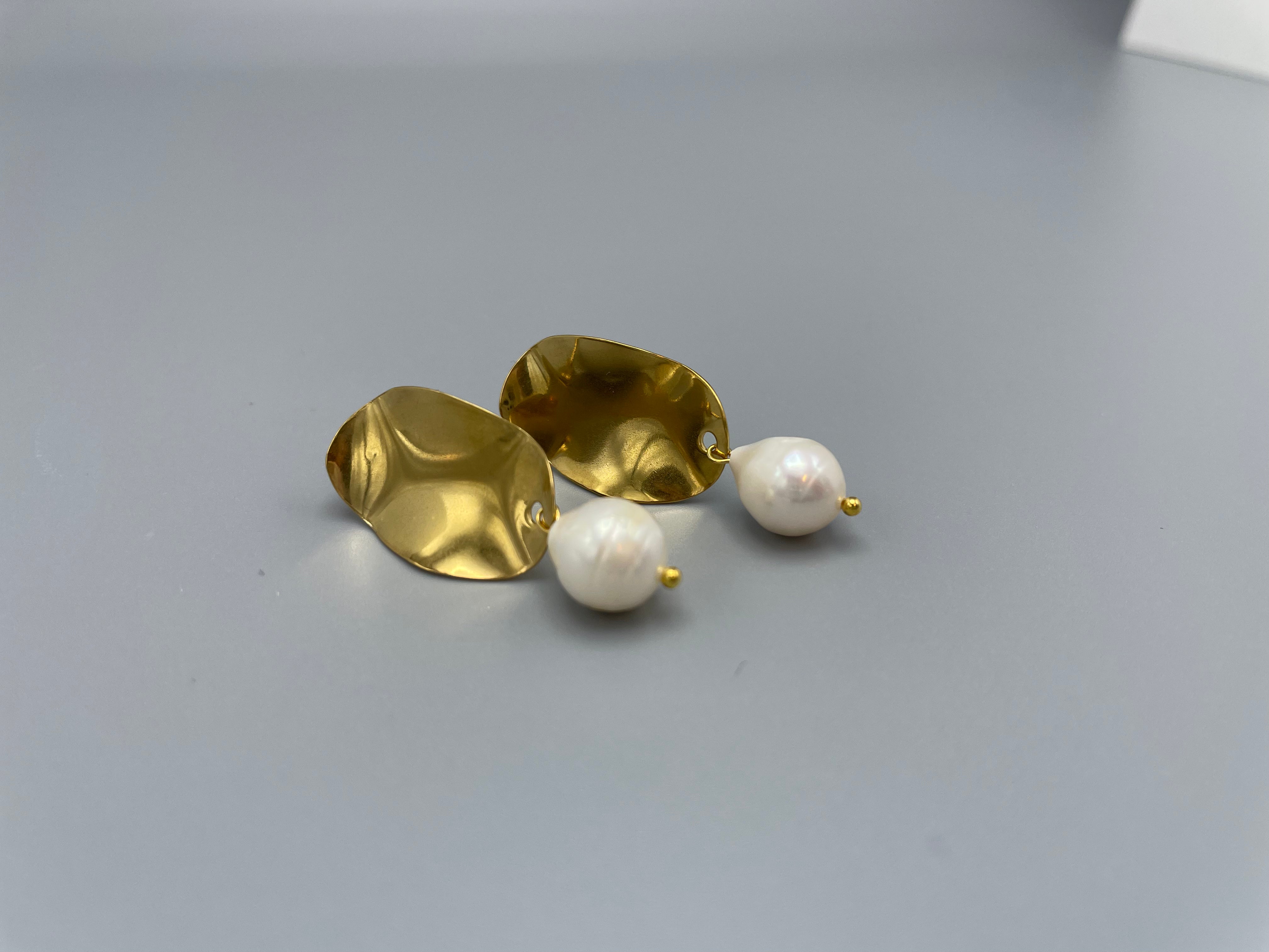 Sample Water Verse Earrings.