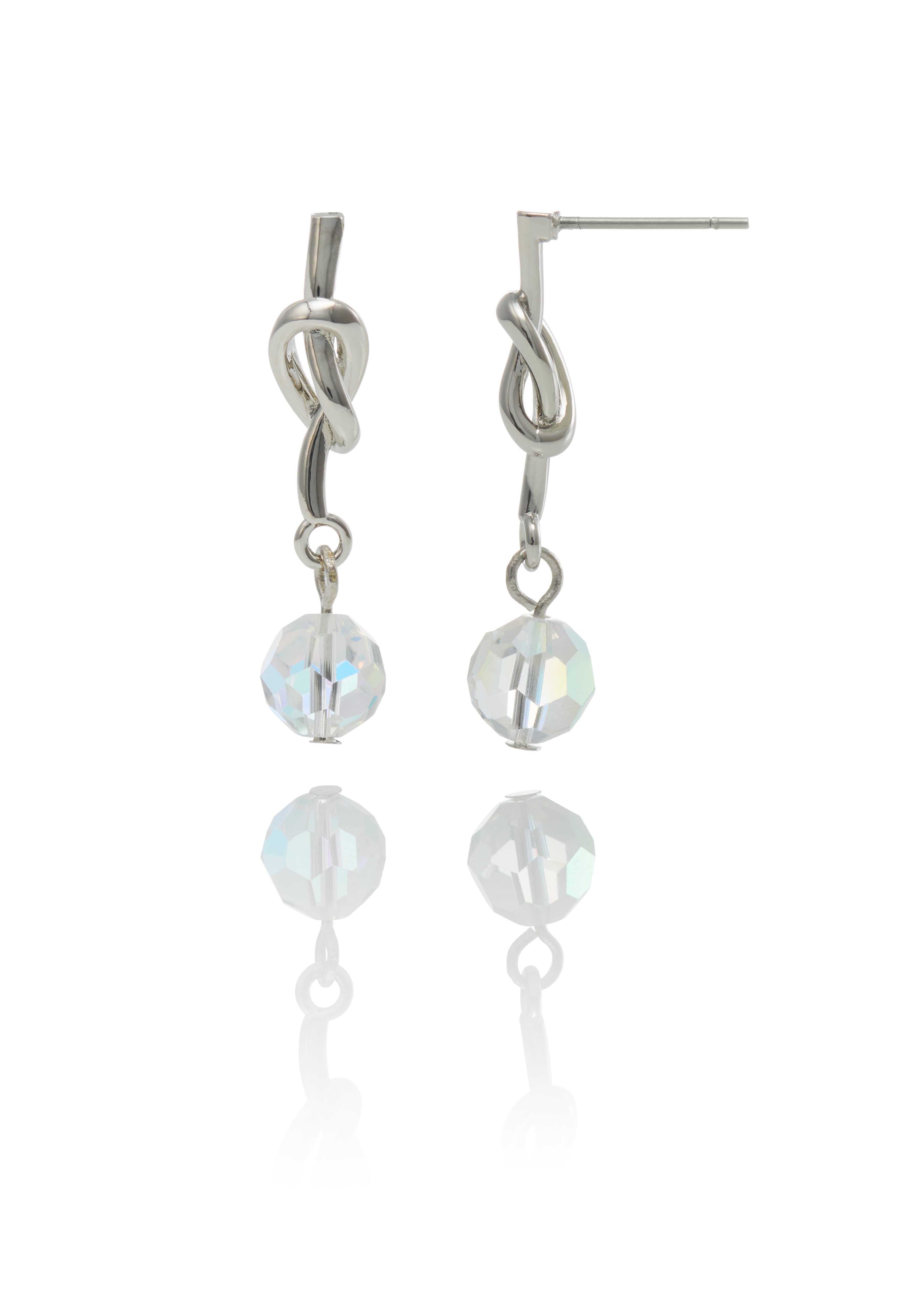 Knot Earrings Stainless Steel