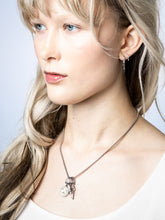 Charm Weave Necklace (Steel)