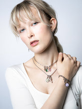 Charm Clip Chain Necklace (Steel)