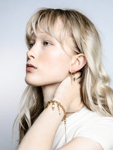 Charm Loop Golden Bracelet