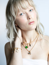 Charm Clip Chain Necklace (Gold)