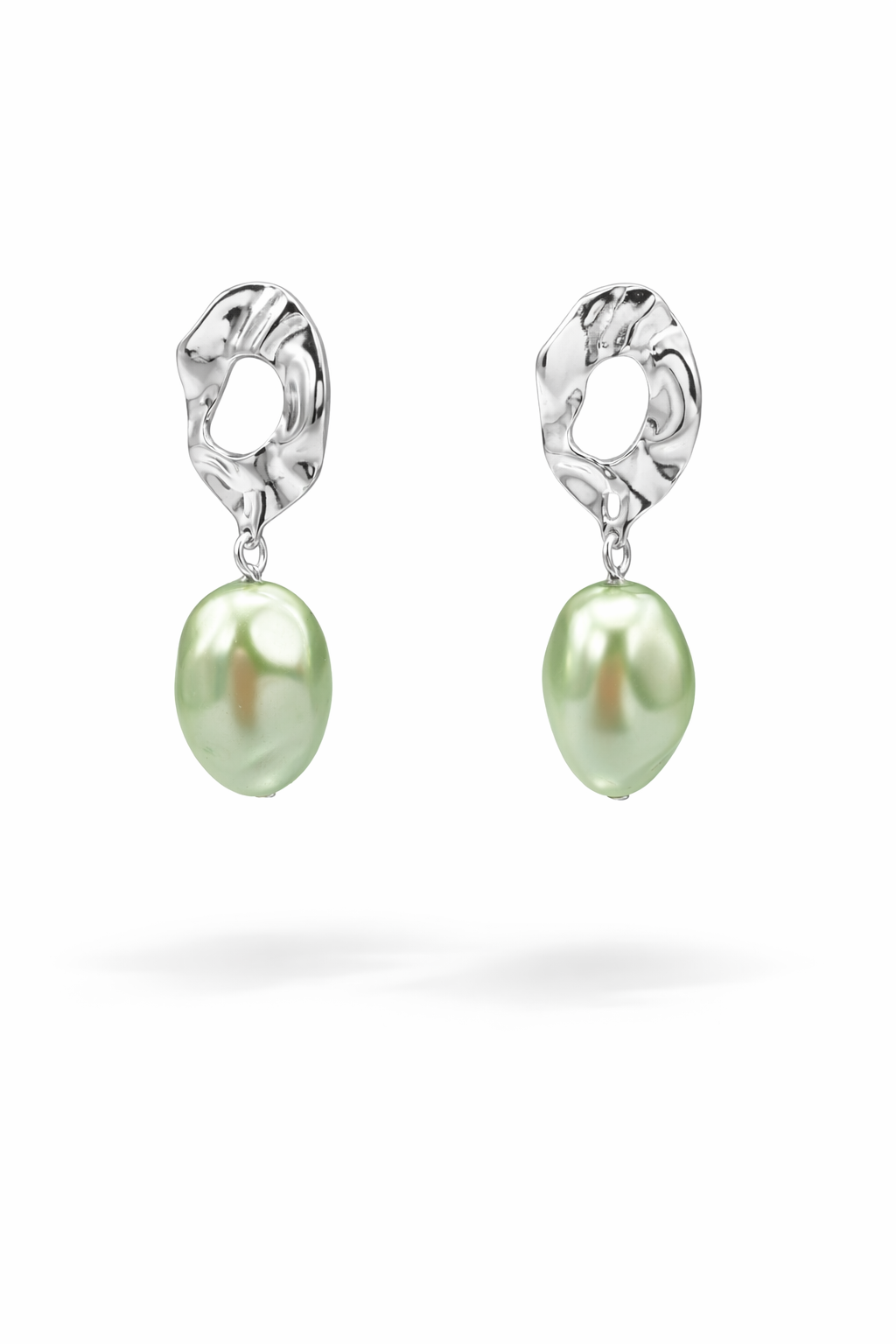 Sample: Ljósgrænir perlulokkar