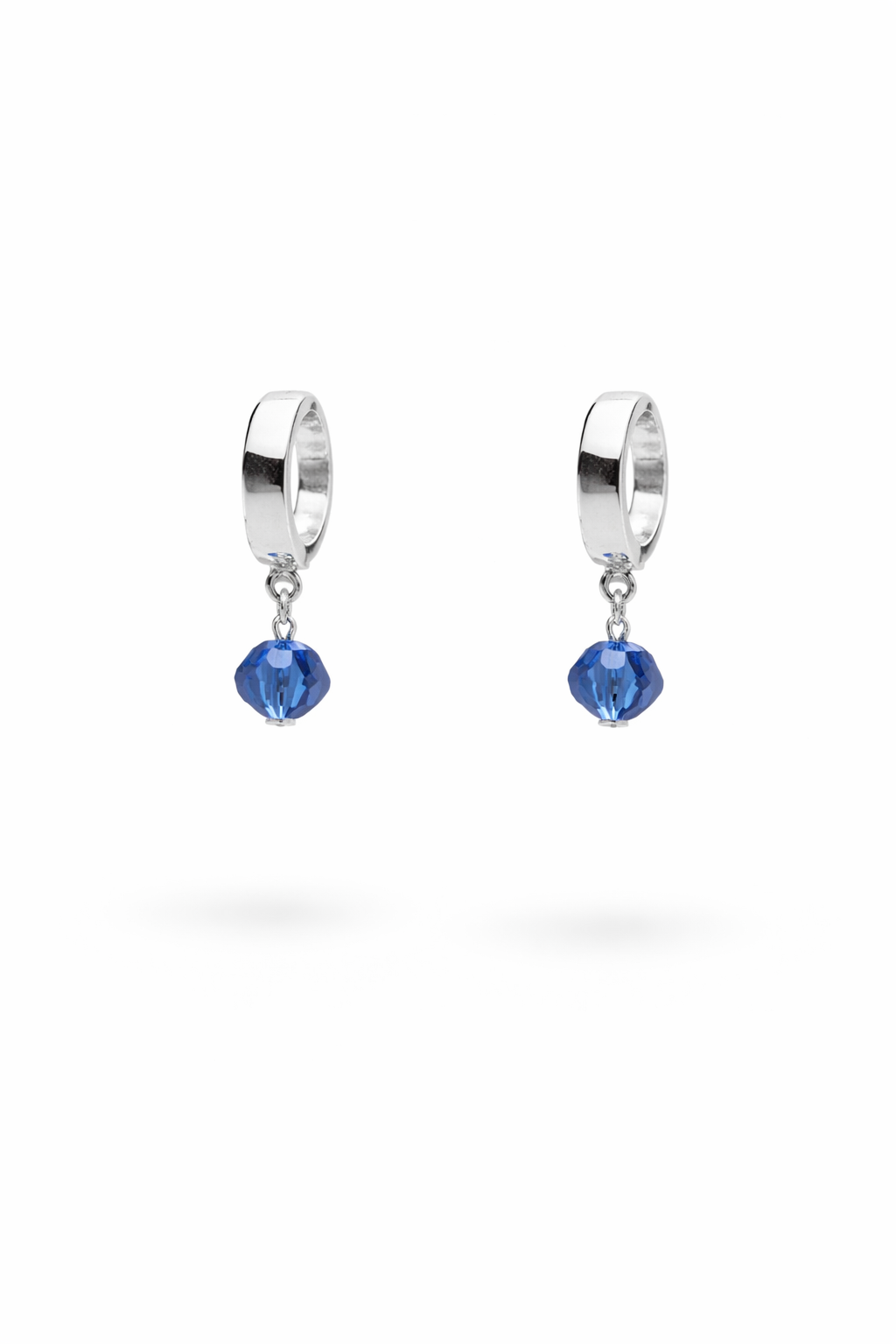 Sample: Steel hoops earrings