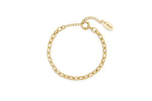 Charm Loop Golden Bracelet