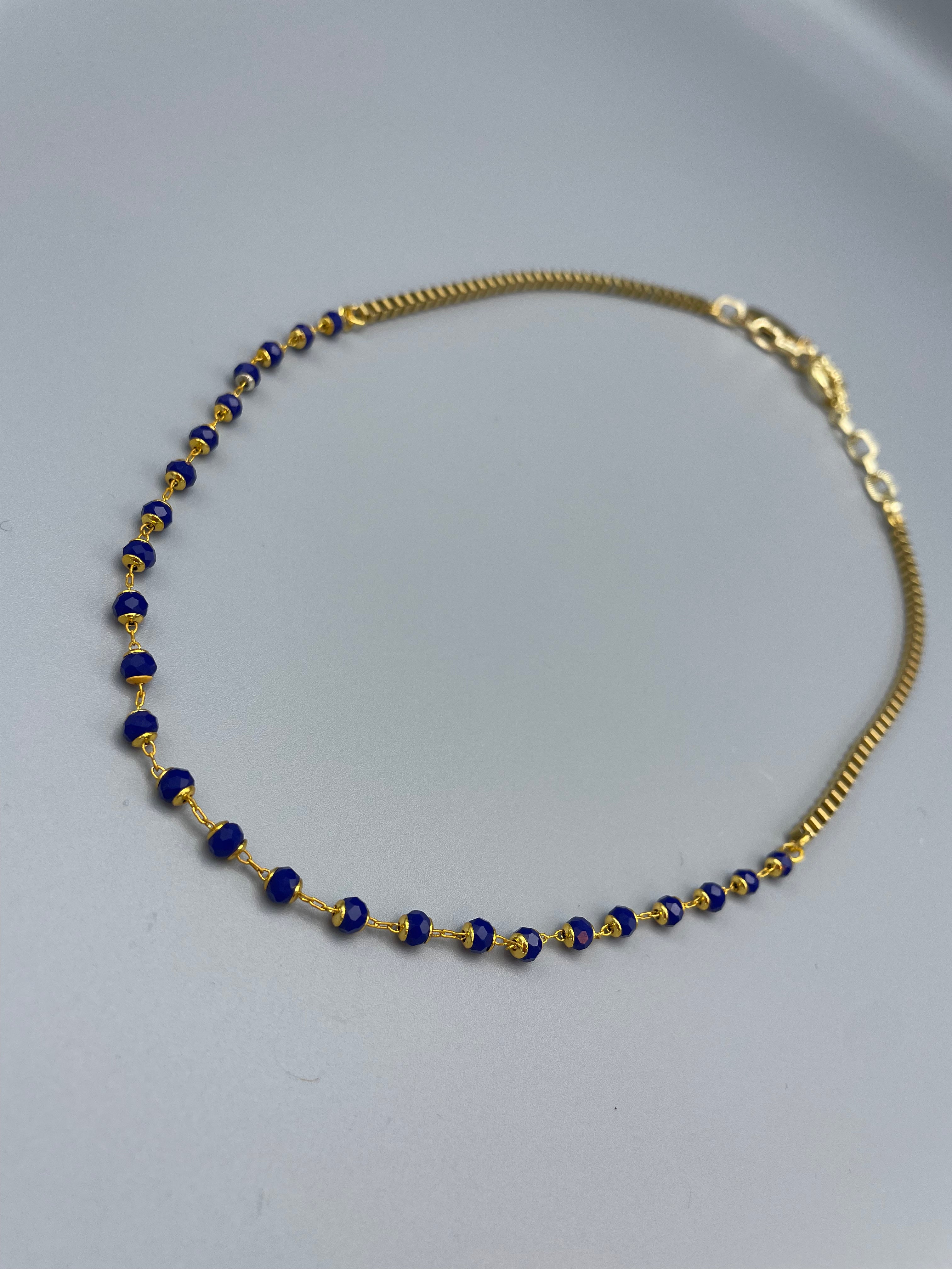 Sample: Blátt keðju men