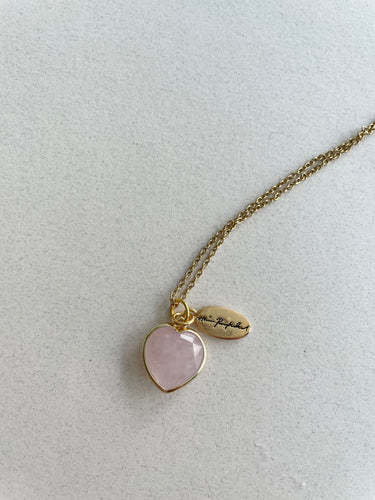 Sample: Rose Quartz Hjarta Men