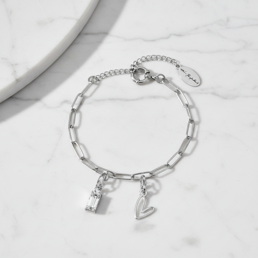 Charm Starter Set Steel á marmara