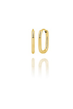 Golden Frame Hoops