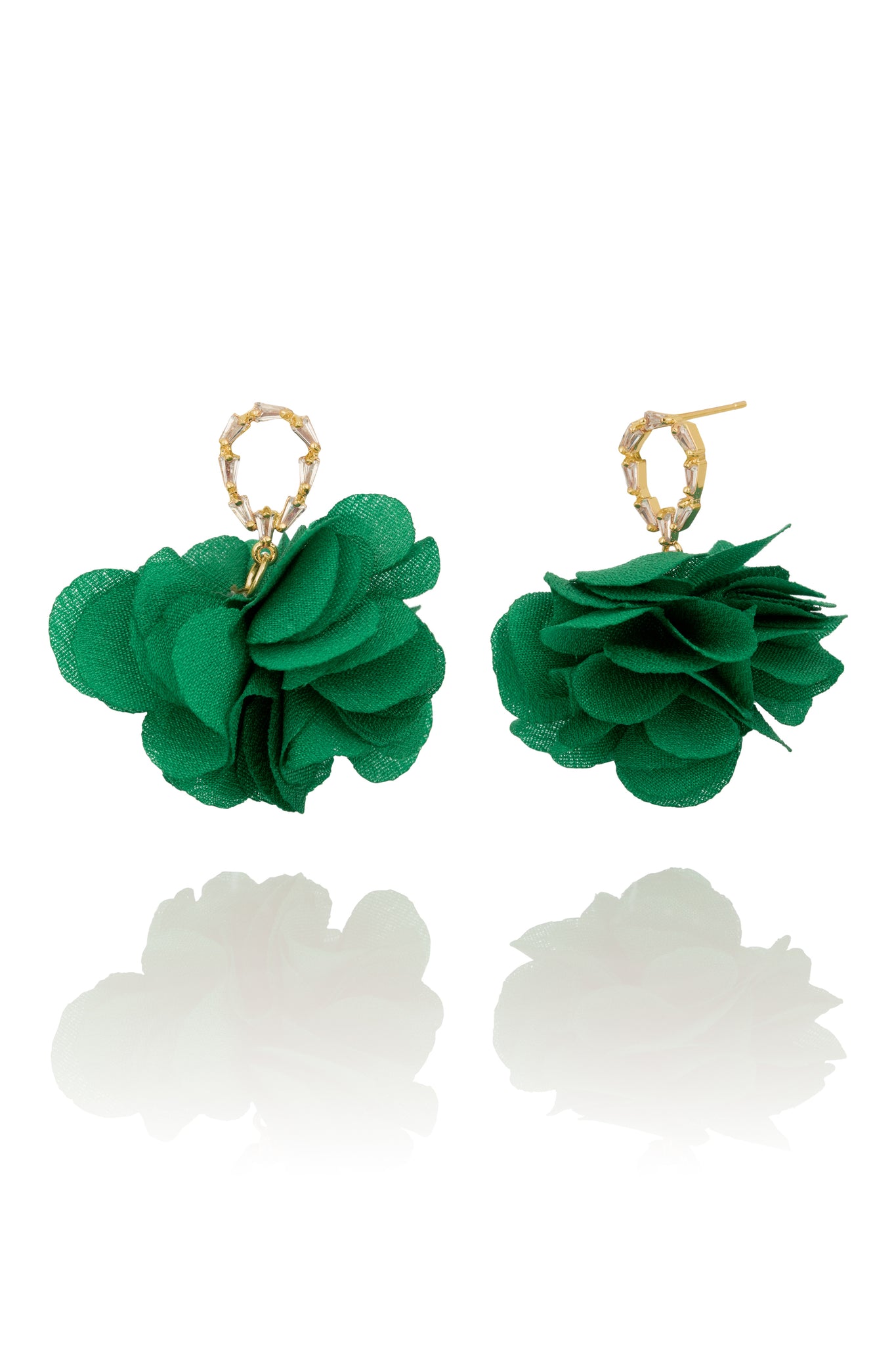 Blóm - Earrings Dahlia – Hlín Reykdal Jewellery