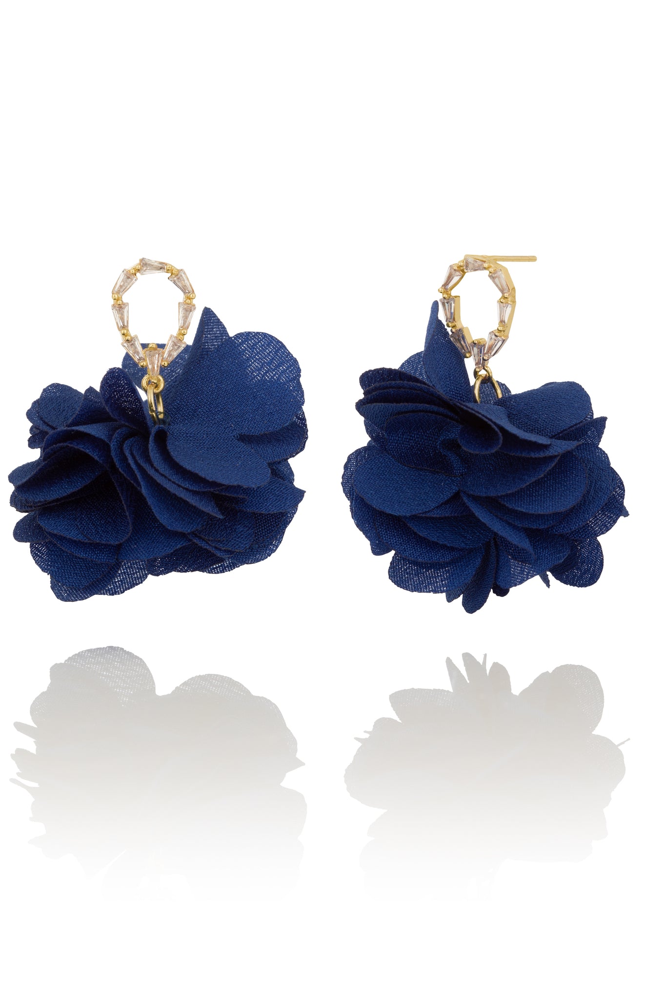 Blóm - Earrings Dahlia – Hlín Reykdal Jewellery